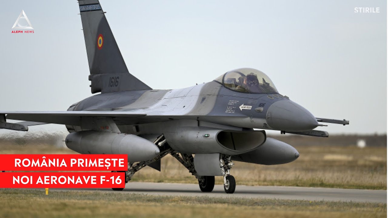 ATENȚIE: România a primit 3 aeronave F-16 din partea Norvegiei