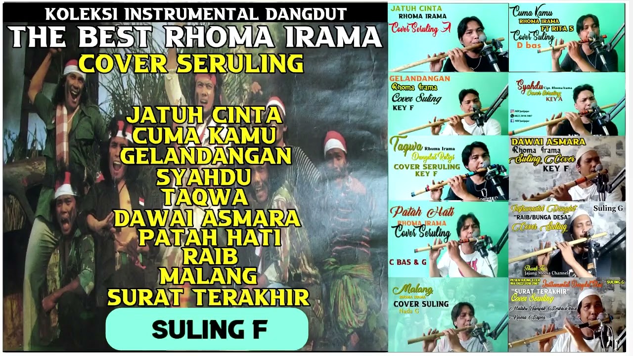 Instrumental Suling Koleksi Rhoma Irama Full Album Populer