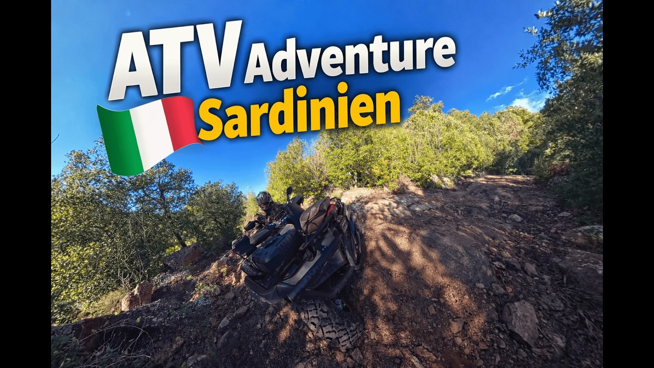 ATV Adventure Tour Sardinien🏴‍☠️ /Teil2 / C Force 1000 Overland G3 #atv #offroad #cfmoto  #sardegna