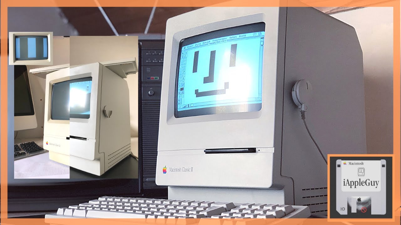 Restoring a 1992 Apple Macintosh Classic II