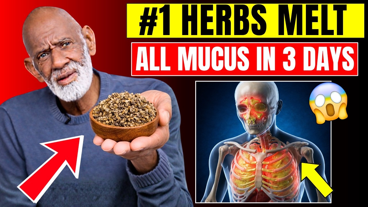 Mucus Causes All Disease? Dr. Sebi Explains the Herbs That Clean Your System!