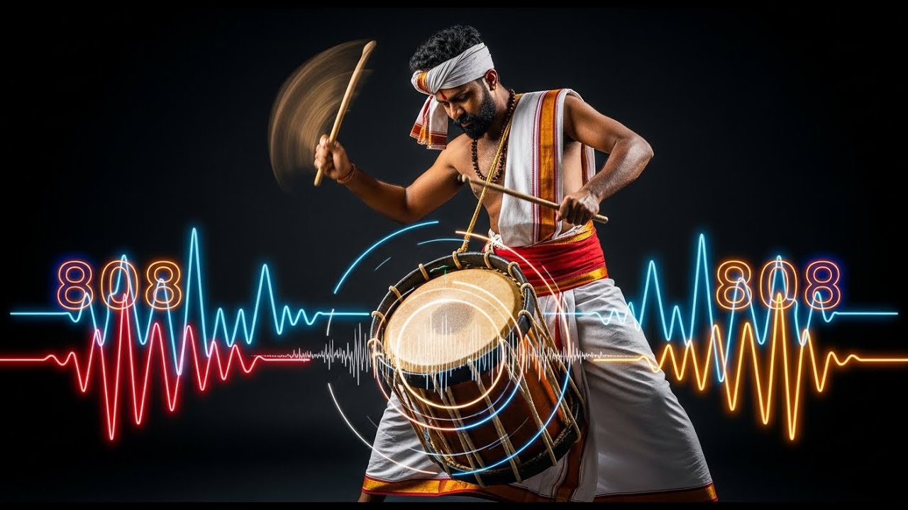 808 Thaalam | Kerala Percussion Trance | Indian Beat Fusion | Relax Mind,Work, Study, Finance