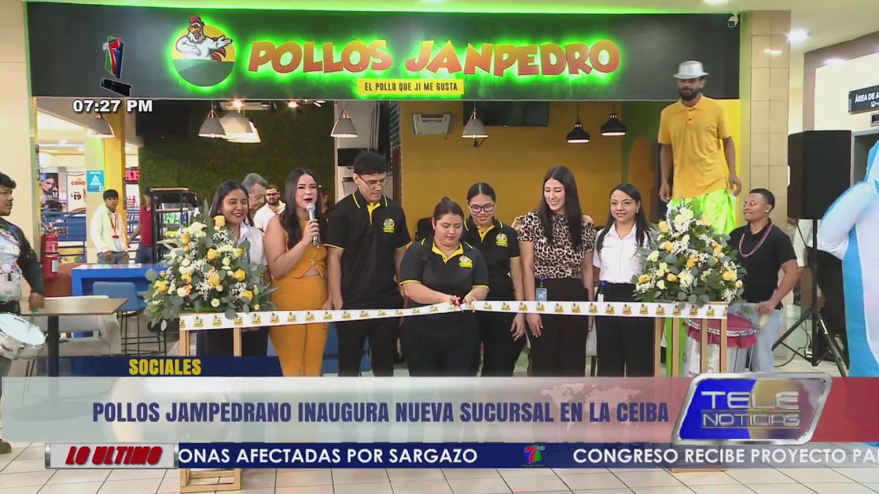 Social | 🍗 Pollos Jampedrano inaugura nueva sucursal en La Ceiba
