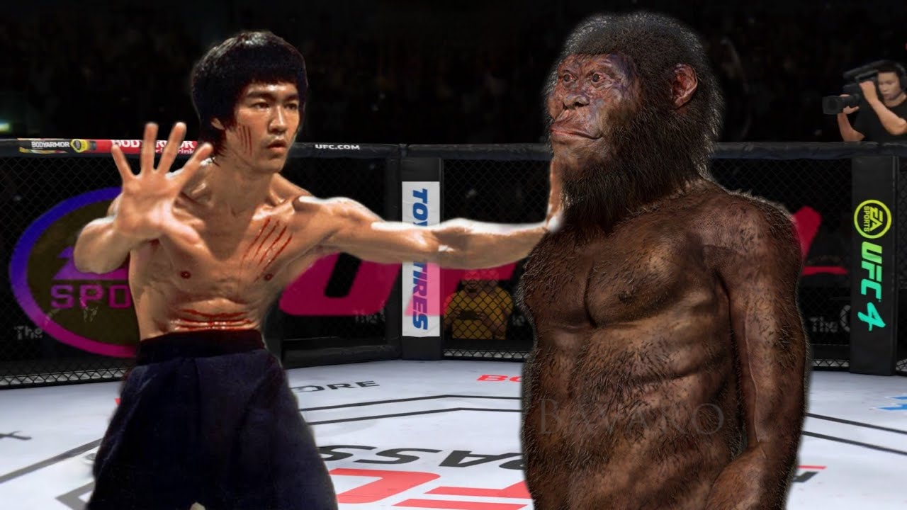 Брюс Ли против Короля Обезьяны (EA Sports UFC 4) WWE MMA