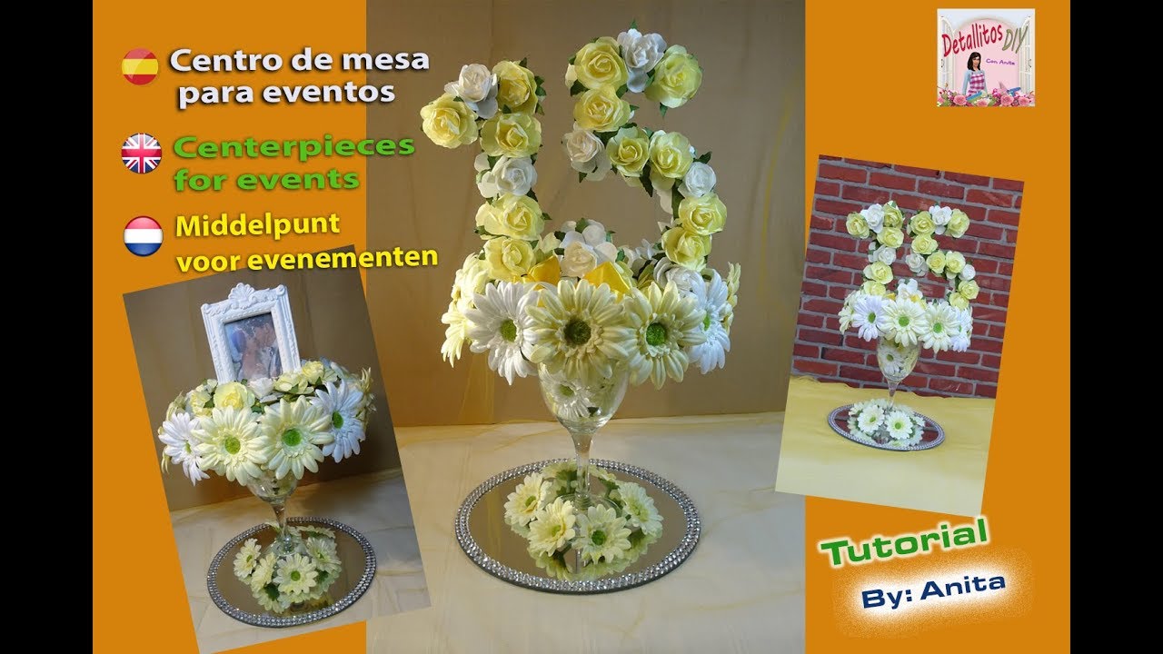Decoración de mesa para eventos / Table decoration / Tafeldecoratie