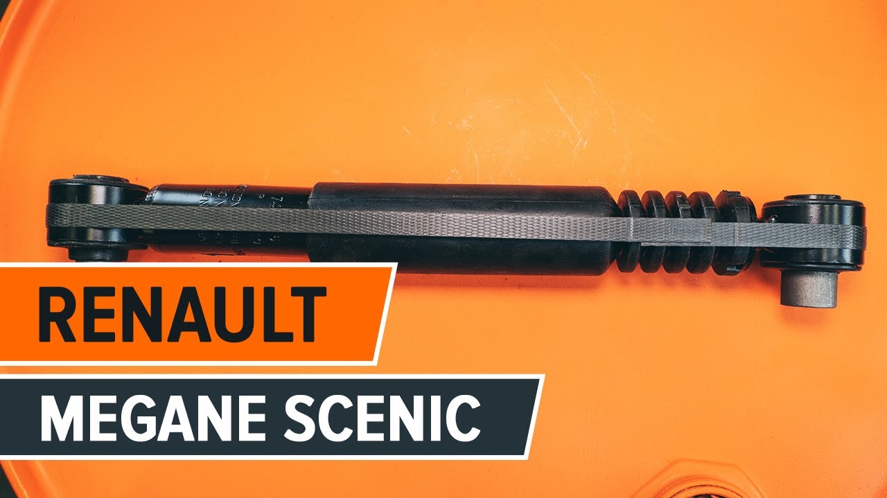 Kako zamenjati zadaj amortizer na RENAULT MEGANE SCENIC [VIDEO VODNIK AUTODOC]