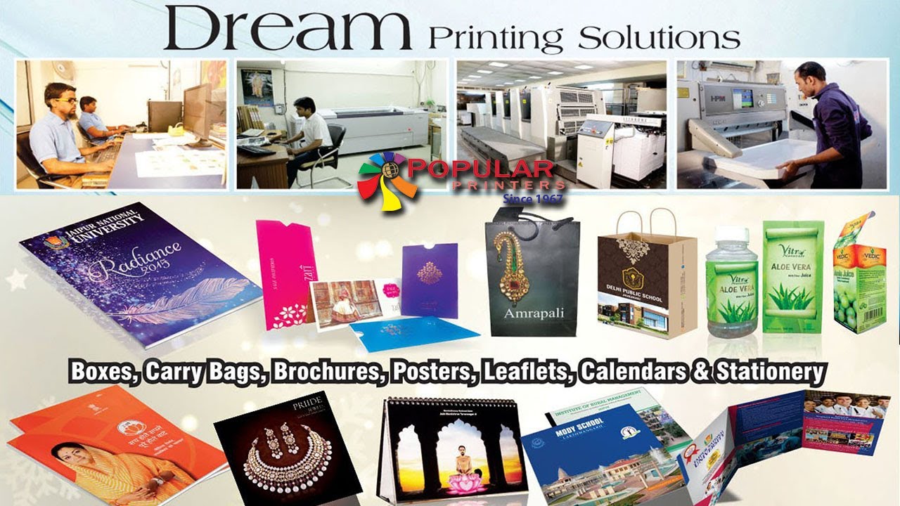 Popular Printers Corporate Film | Printing Press Jaipur | Digital, Offset Printing | Book Publishing