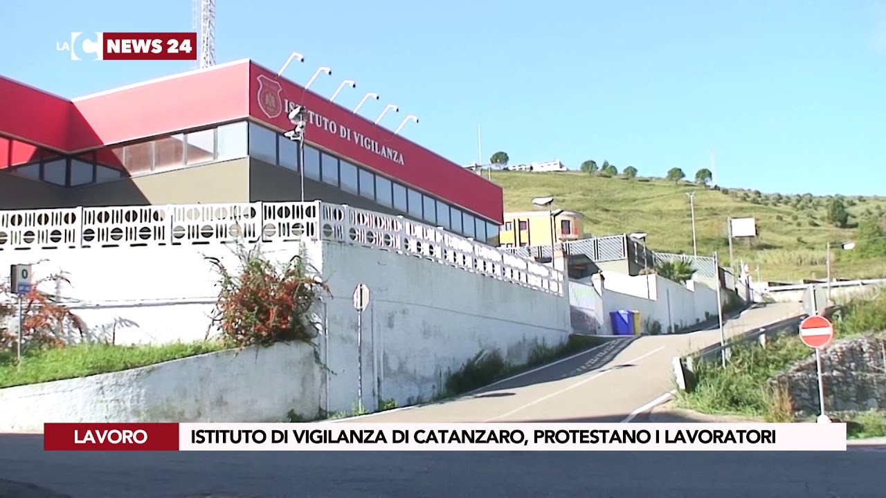ISTITUTO DI VIGILANZA DI CATANZARO, PROTESTANO I LAVORATORI