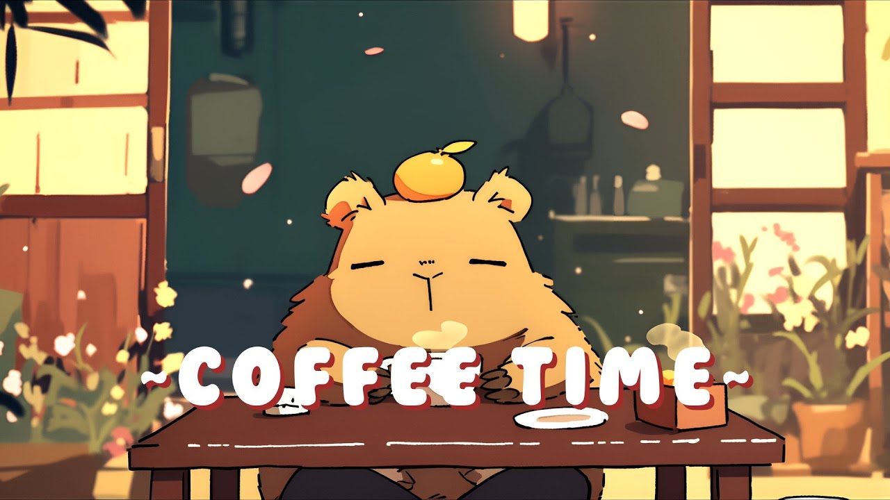 Capybara Study Beats - Peaceful Lofi Hip Hop Beats ~ Gentle Feelings ~ 🦫 🎵 🌙