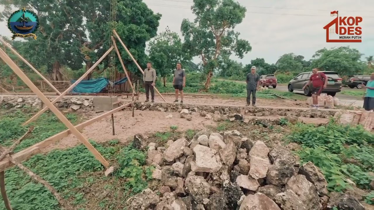 DANDIM 1511/PULAU MOA TINJUA LOKASI PEMBANGUNAN KDKMP DI PULAU MOA