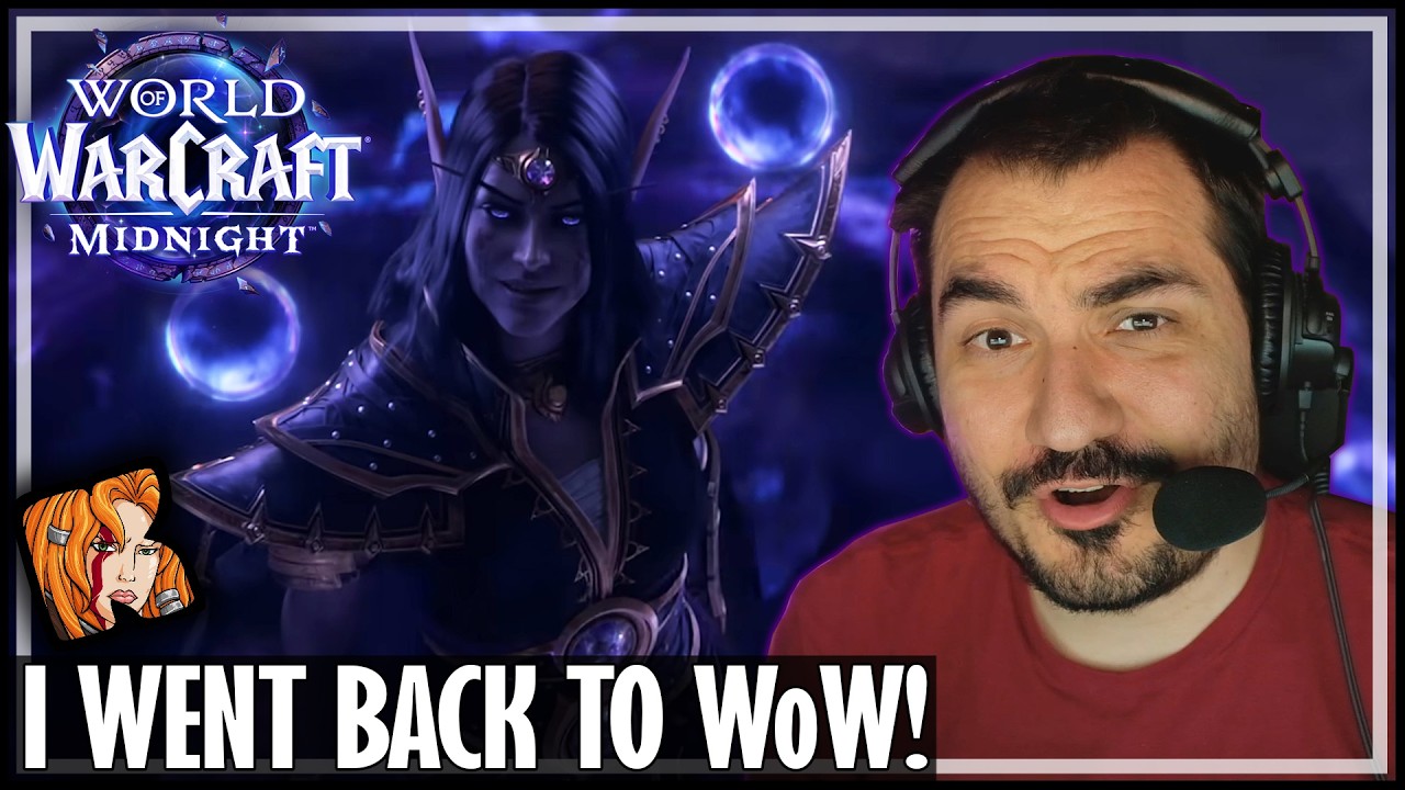 I WENT BACK TO WORLD OF WARCRAFT! - WOW MIDNIGHT