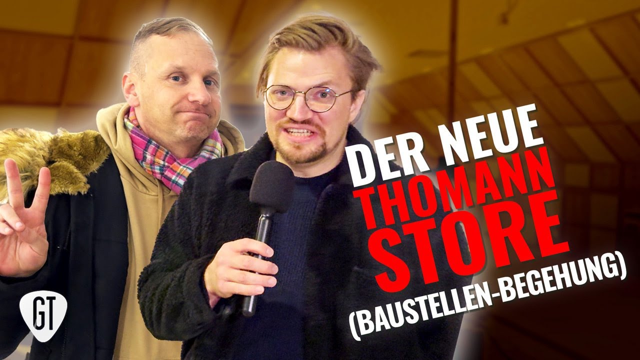 Thomann Store 2026 | Baustellen Besichtigung