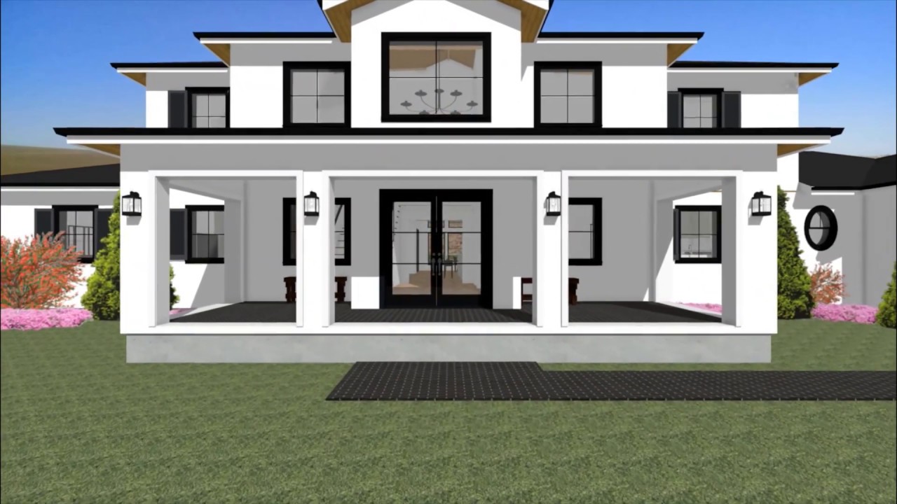 Building a Custom American Modern Farm House Homestead h in South Africa Part 1 * House Tour *