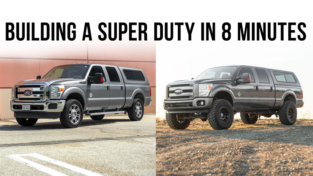 Transforming A 2011 Power Stroke Super Duty in 8 Minutes