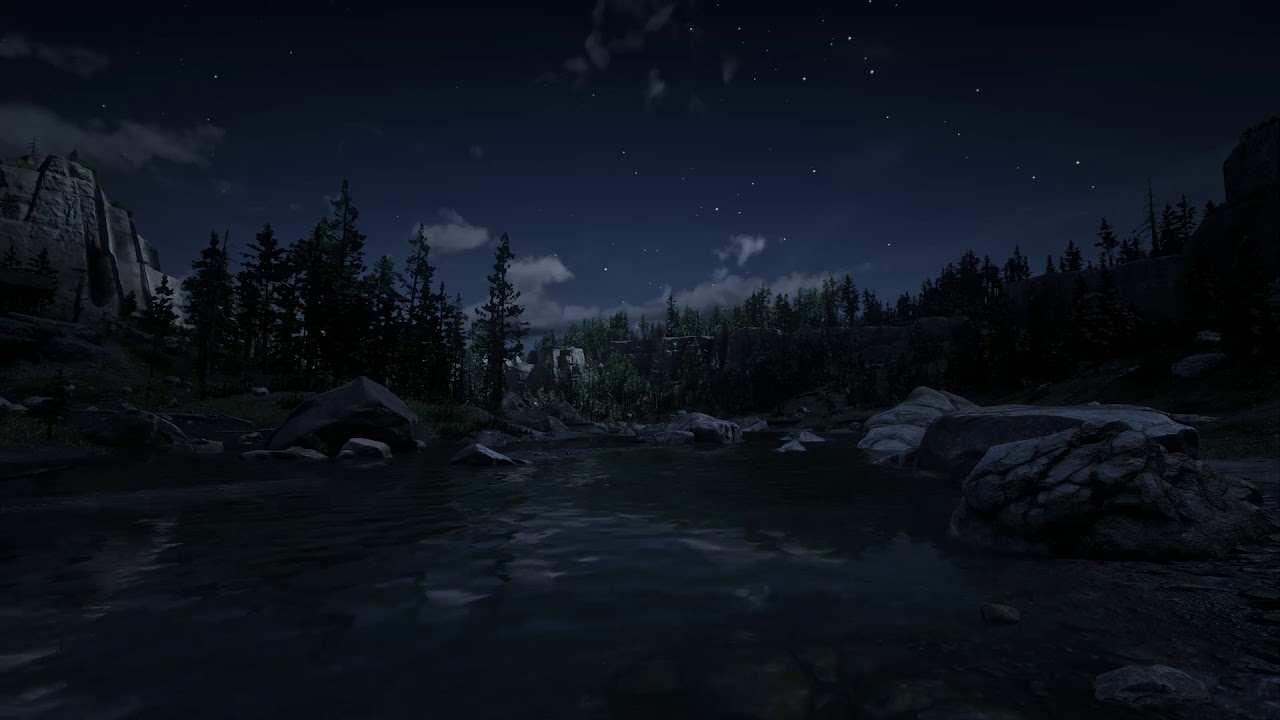 Red Dead Redemption 2│ASMR/Sleep Aid│Quite River│