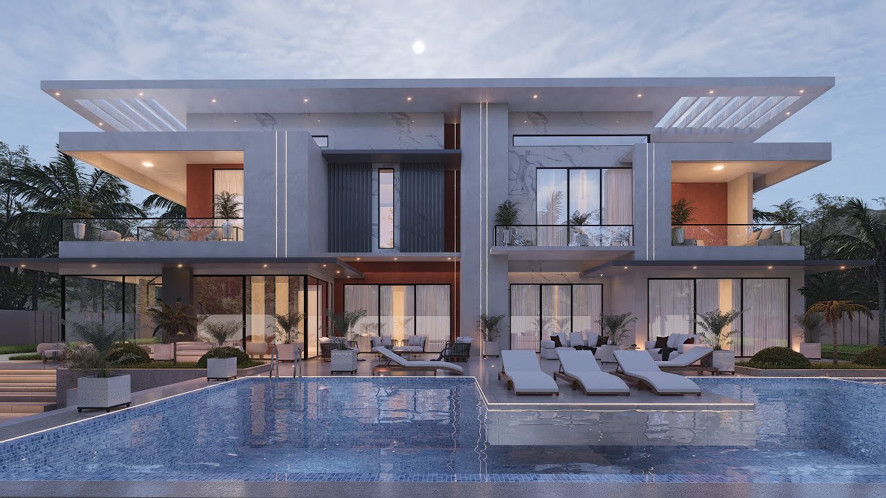 Luxury Modern House Design | 5-Bedroom | House Design