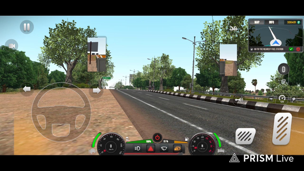 Indian road truck gaming