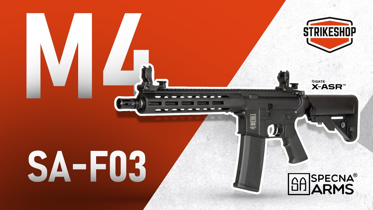 Що варто знати про Specna Arms M4 SA F03 Flex X ASR Black