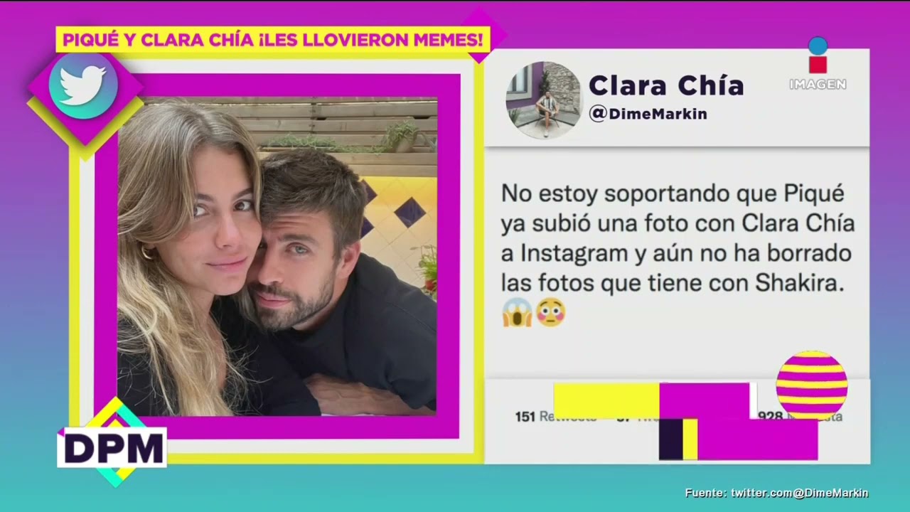¡Lluvia de memes a Clara Chía y Piqué! | De Primera Mano