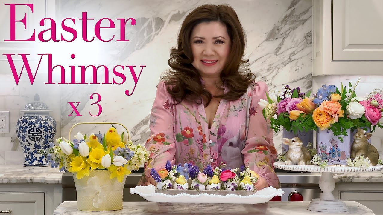 Three Whimsical Easter Floral DIY Projects 