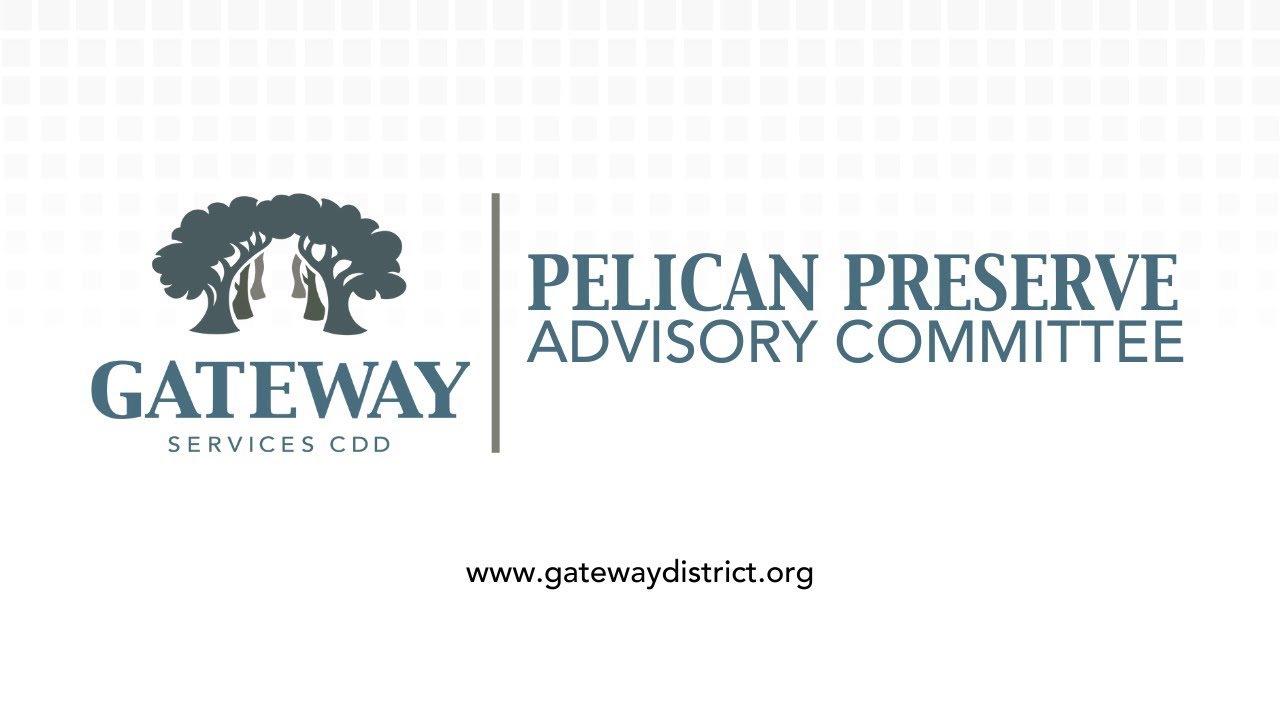2026.01.08 Pelican Preserve Advisory Committee Meeting