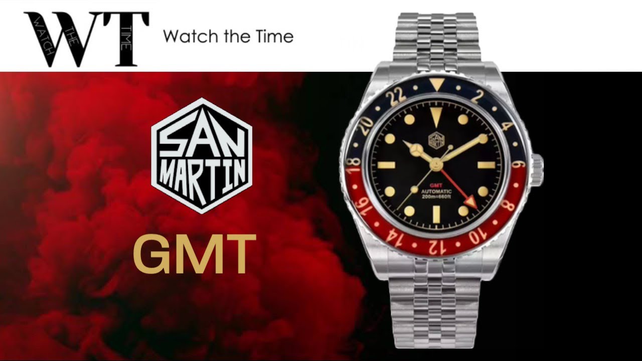 San Martin (SN0005-GMT-2) | Their best GMT to date?? Is the price justified?? | AliExpress