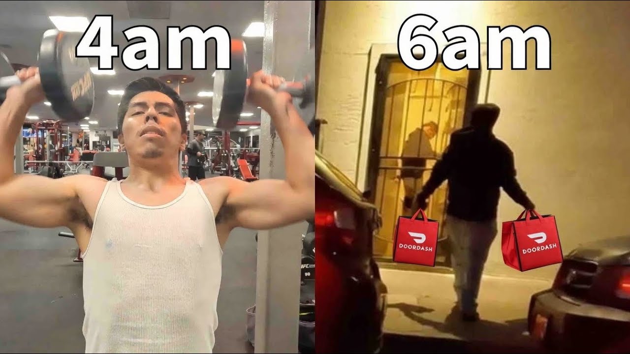 Day in the life of a 23 year old Doordash Driver