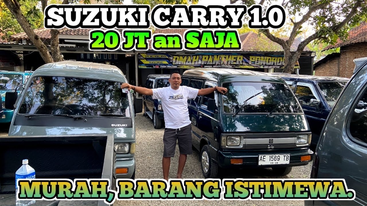 SUZUKI CARRY 1.0 ‼️ MURAH, CUKUP 20JT AN SAJA ‼️BARANG ISTIMEWA.