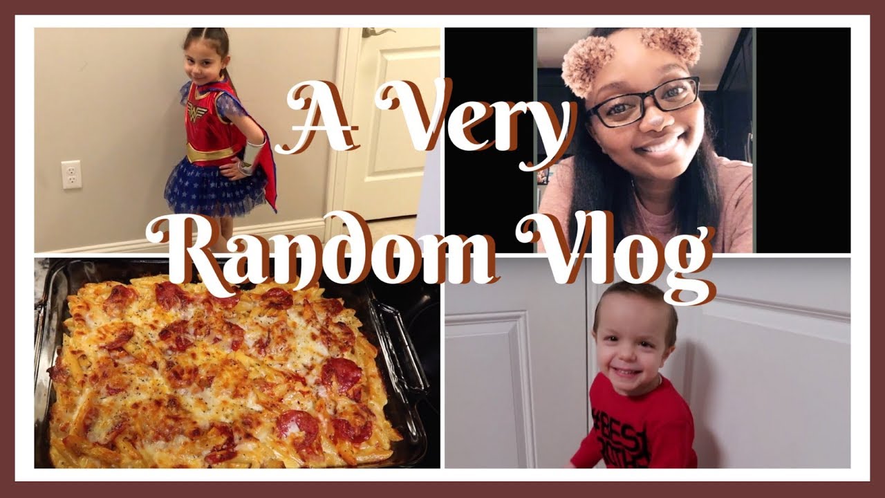 A VERY RANDOM VLOG (Cooking, Haircare, Super Heroes, & Shopping)