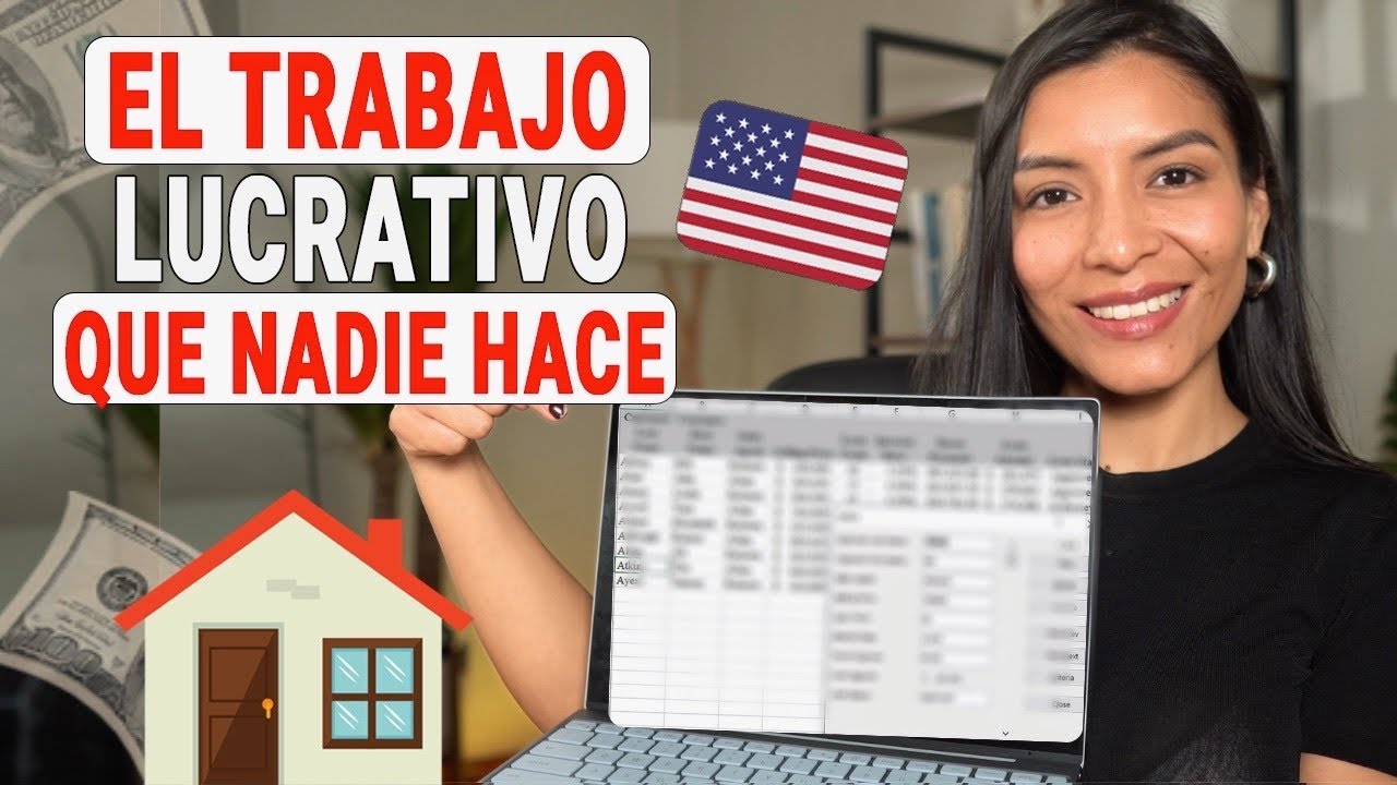 El MEJOR TRABAJO desde casa en Estados Unidos sin estudios universitarios (guía completa)
