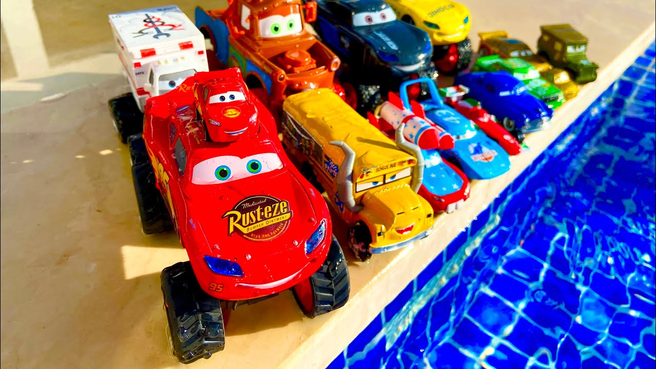Disney Pixar Cars toys Review | Lightning McQueen, Finn McMissile, Mack, Doc Hudson,Cruz Ramirez