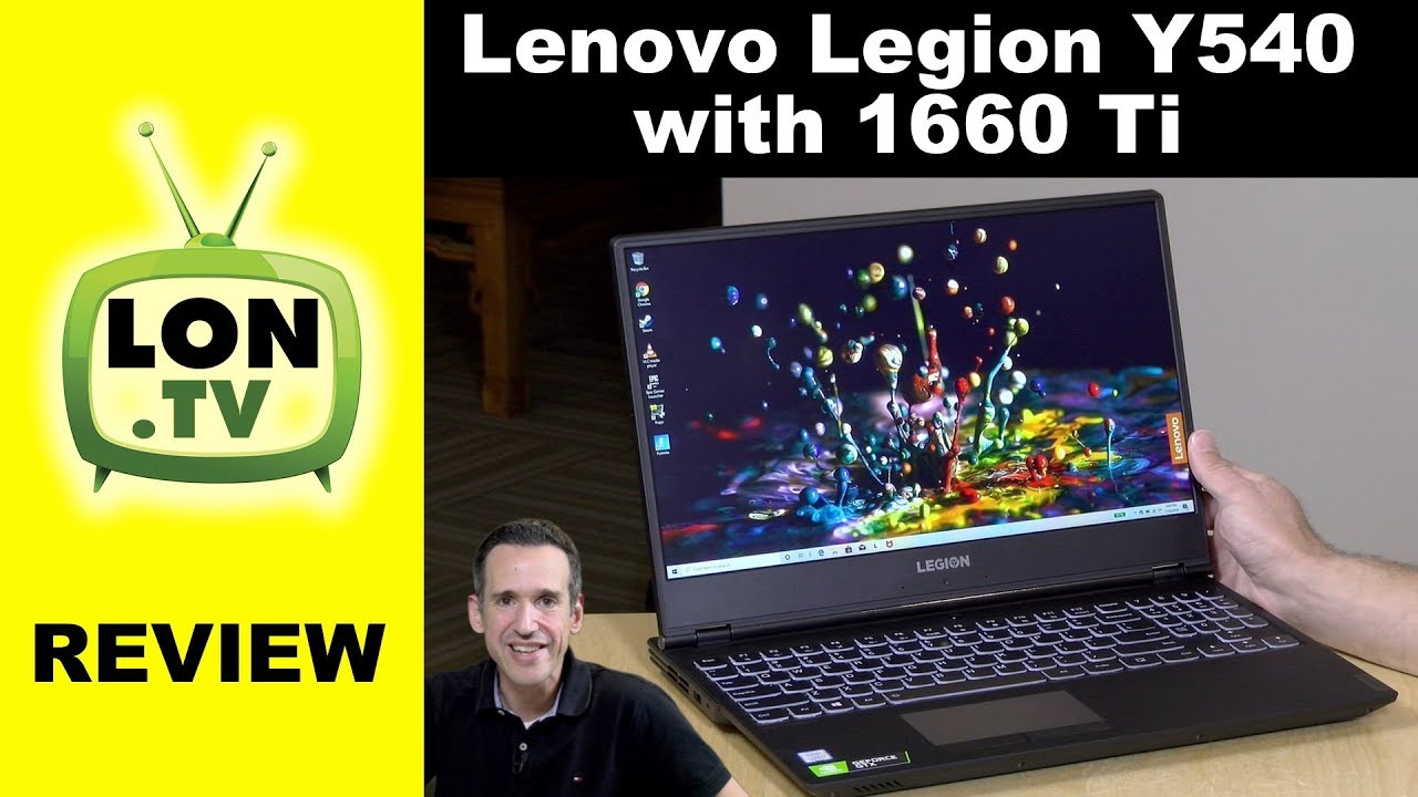 Lenovo Legion Y540 with GTX 1660 Ti - 15