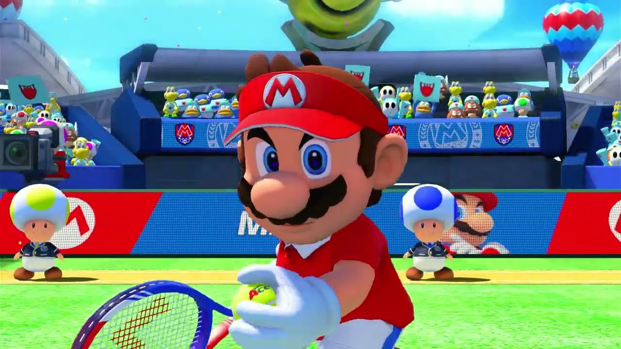 mario tennis aces mushroom cup as boo part 1