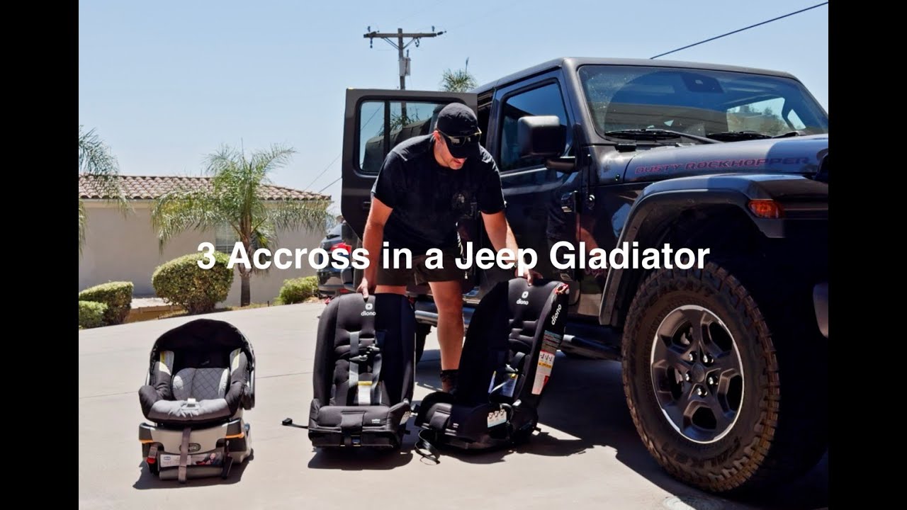 3 Car Seats in a Jeep Gladiator - Is it even possible?!