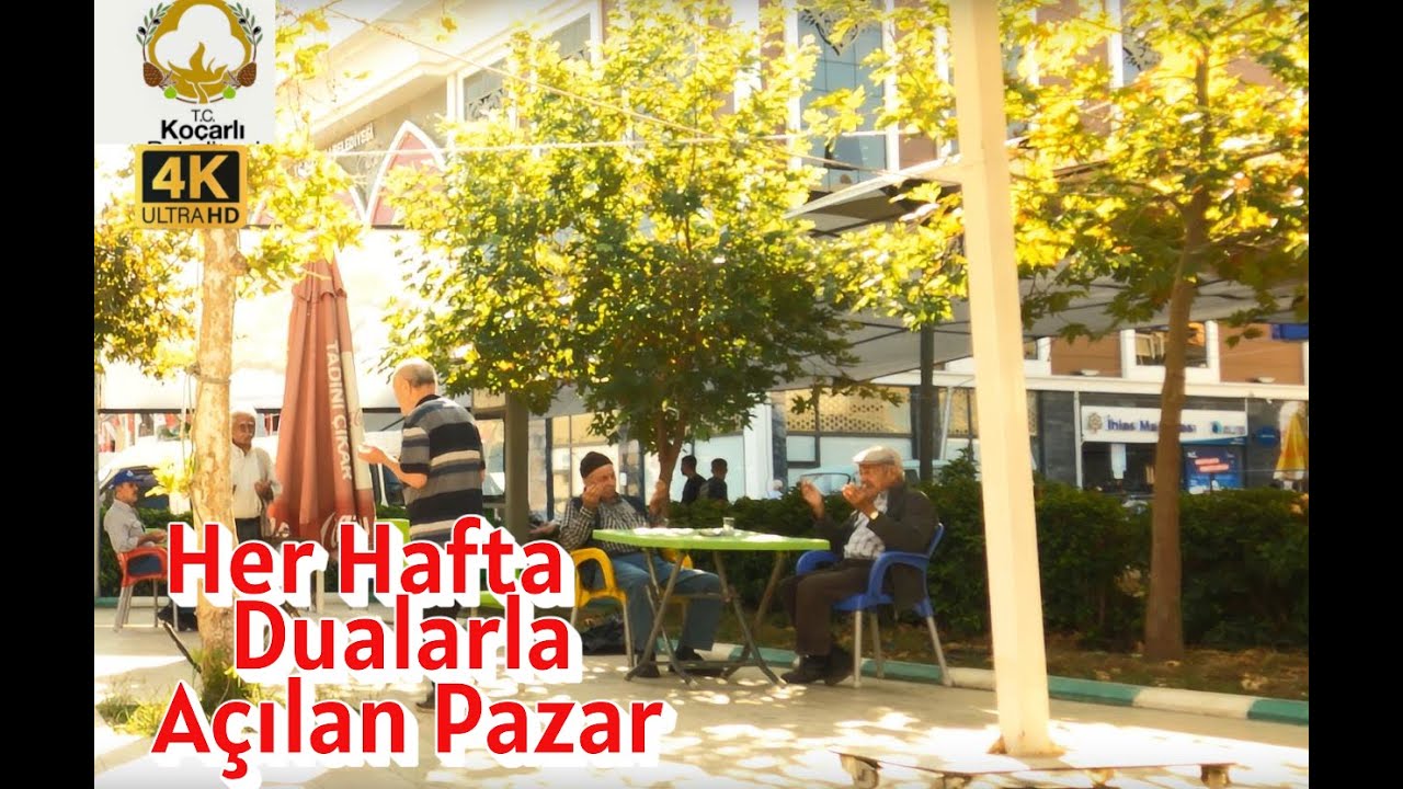 Her Hafta Dualarla Açılan Pazar/Kocarli District Market #koçarlı