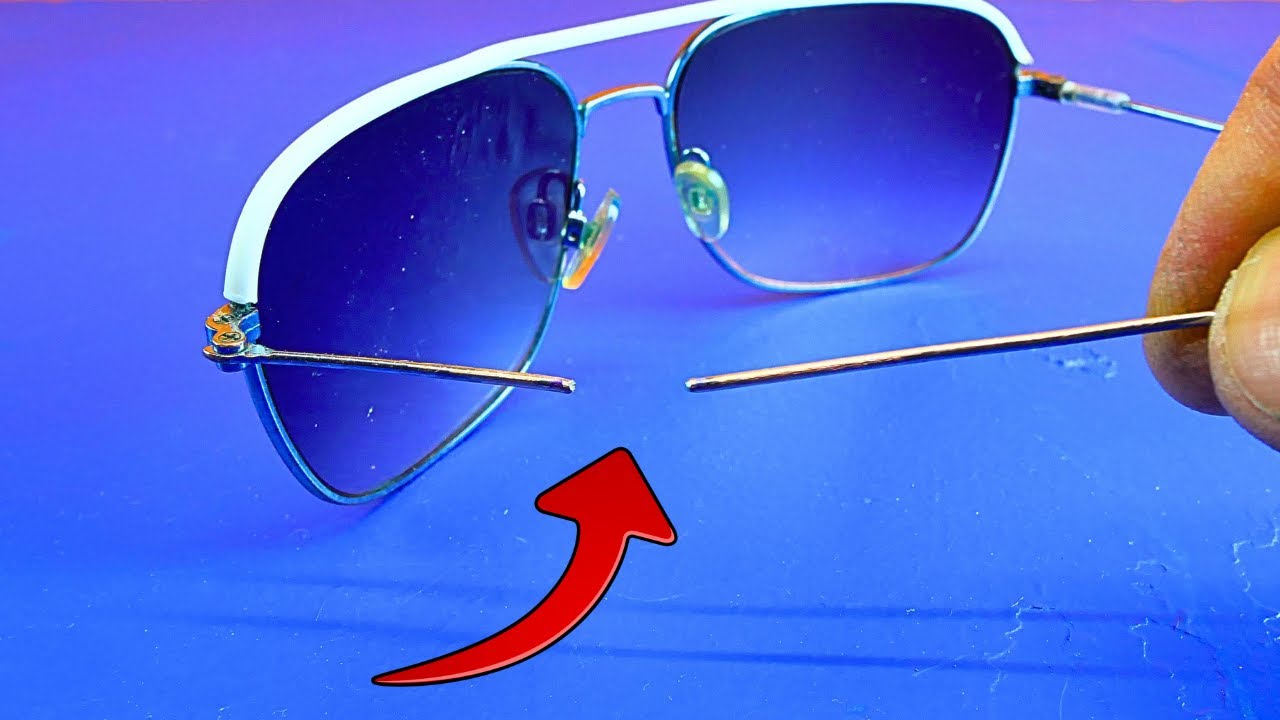Put a little Ingenuity and Fix your Eyeglasses !!