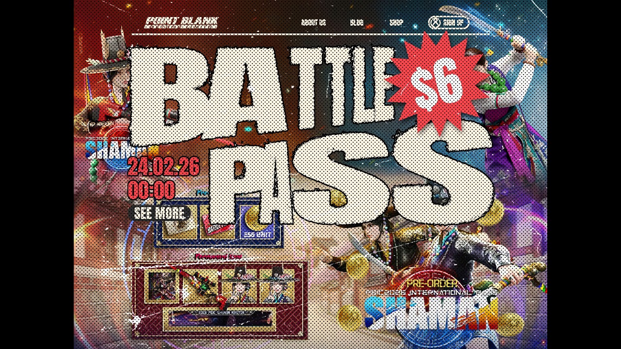 BATTLE PASS TERBARU POINT BLANK SEKEREN ITU ??!! - POINT BLANK INDONESIA