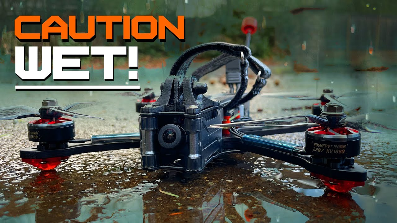 How to fly FPV in Rain & Snow ❄️