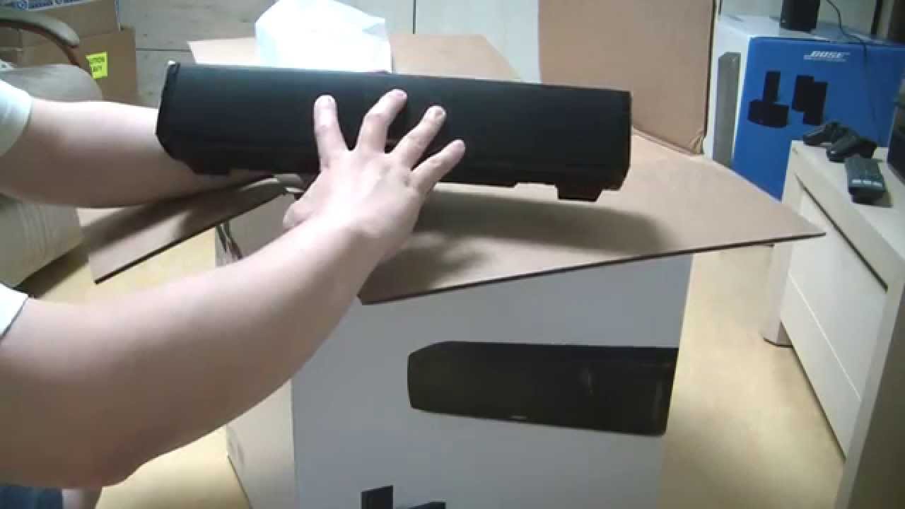 NEW BOSE Cinemate 120 Home Theater Speaker System Unboxing! [HD]