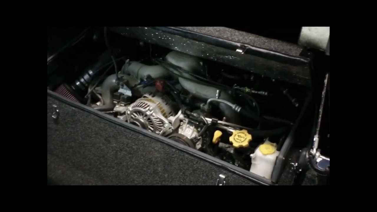 SAS 1957 356A CABRIOLET REPLICA - ENGINE ACCESS