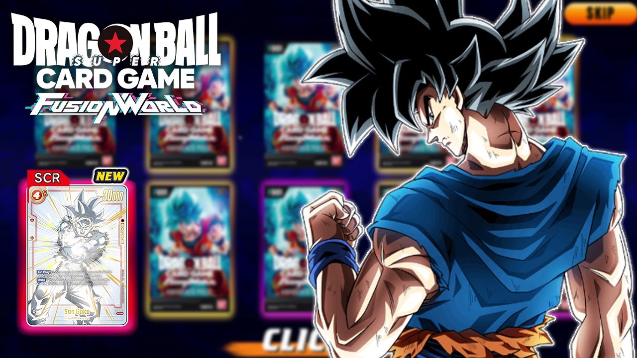 PULLING THE 2 STAR ALTERNATE ART GOKU ON MY 1ST 100 PACKS!