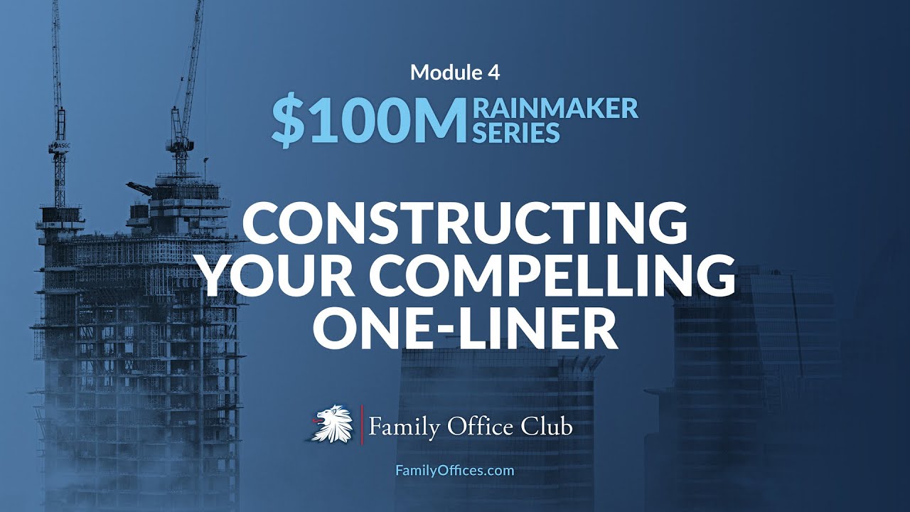 Constructing Your Compelling One-Liner | Ep 4