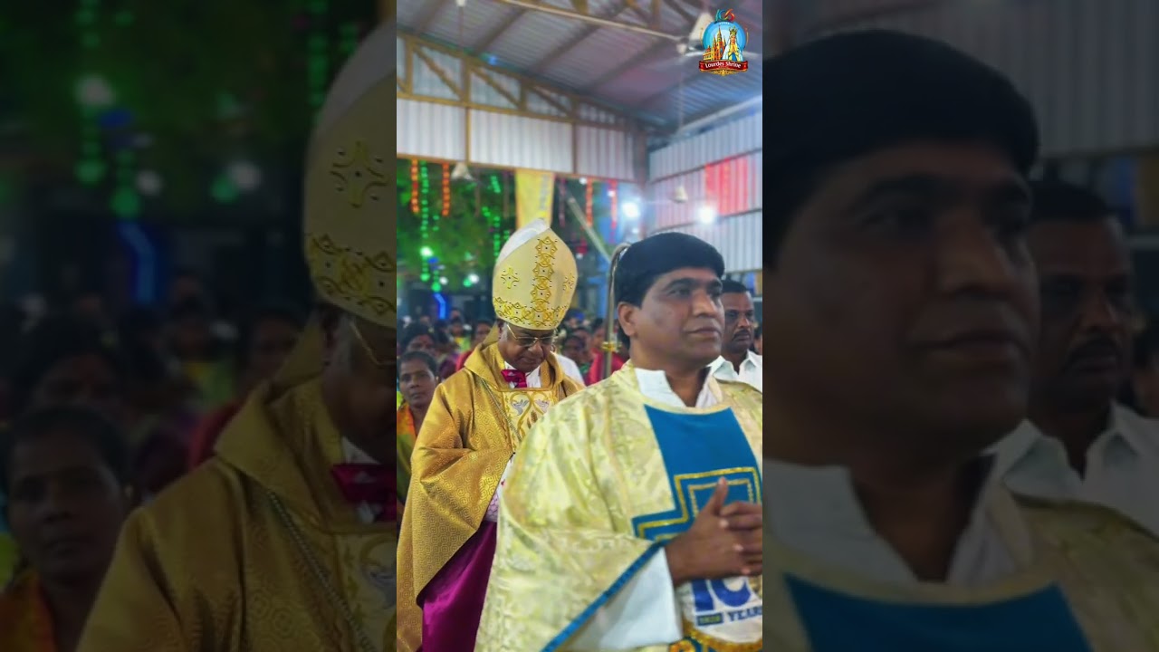 கொடியேற்றம்  திருப்பலி திருவிழா நிகழ்வுகள் - 106 ஆம் ஆண்டு திருவிழா - புனித லூர்து அன்னை திருத்தலம்