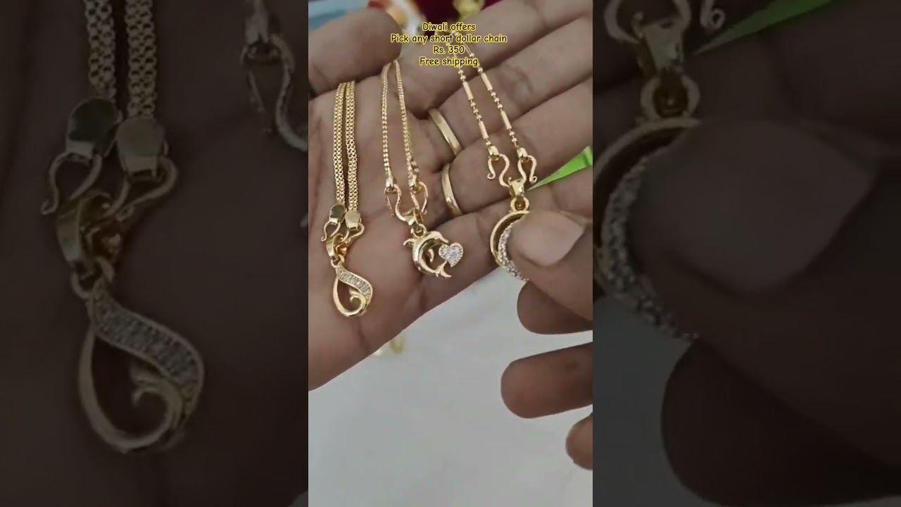 Short chain with dollar 8248177897 