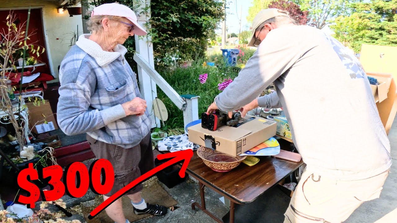 Не могу поверить, что он от них отказался... Оценка гаражной распродажи!