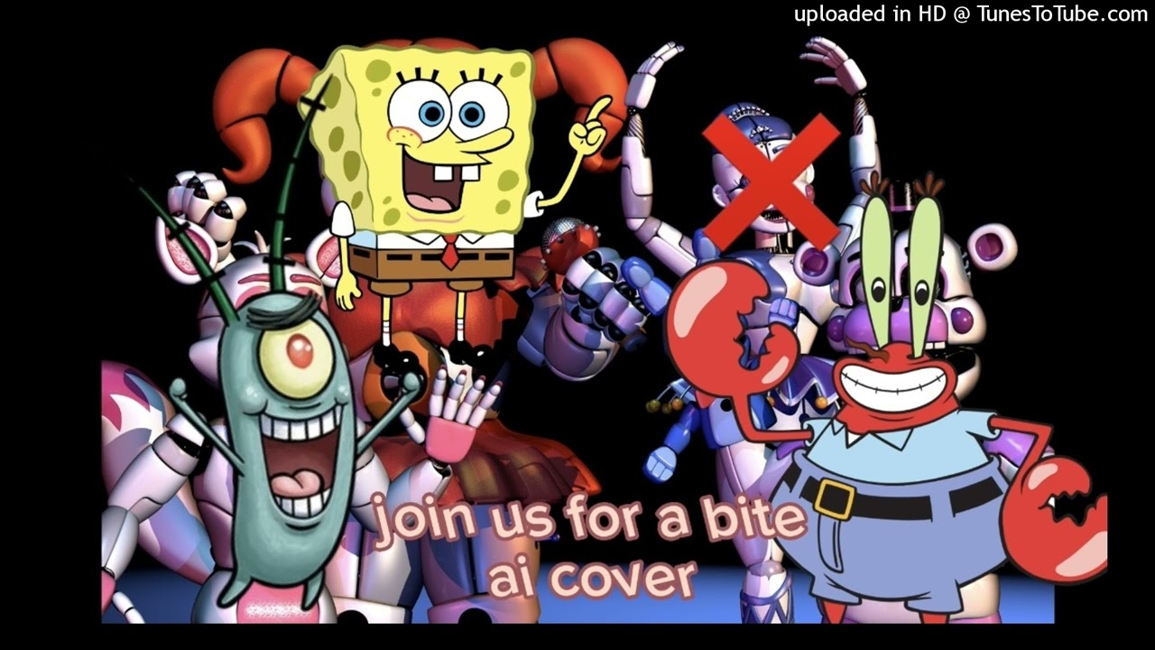 Spongebob, Plankton, Mr. Krabs - Join Us For A Bite (AI Cover)