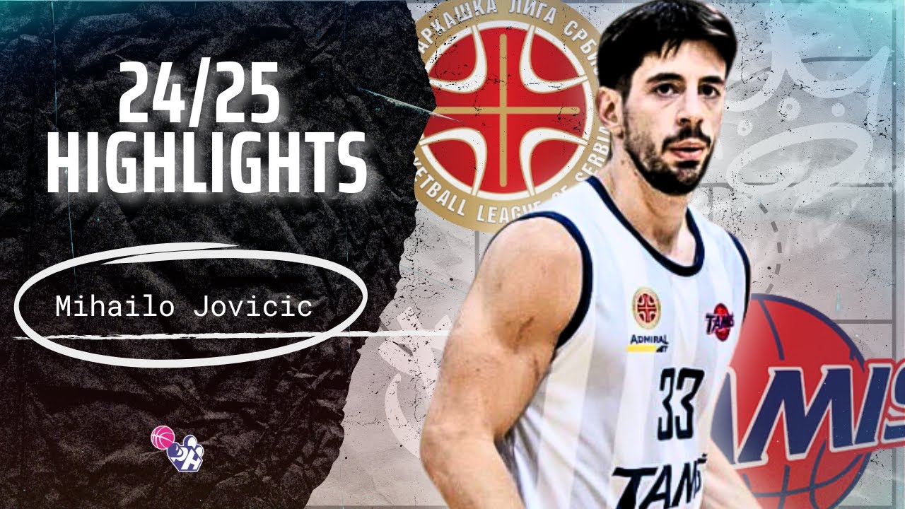 Mihailo Jovicic  Highlights 2024/25 || Serbia KLS || KK Tamis 12.9 PPG .8 RPG 5.5 APG