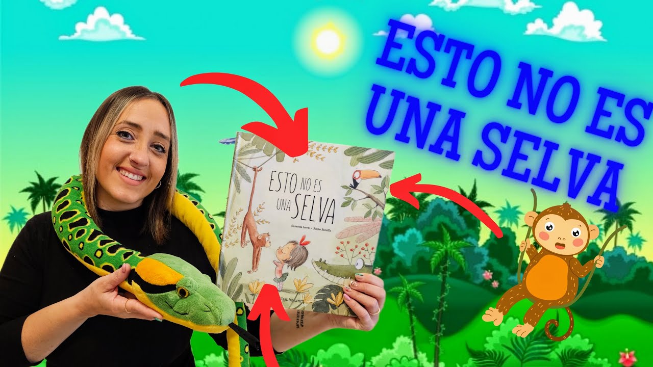 ESTO NO ES UNA SELVA: cuento para respetar límites y normas 🐒 | La Caja de Cuentos de Manuela