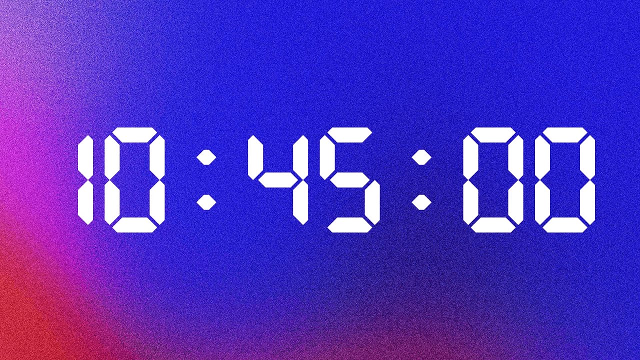 🎵 10 Hour 45 Minute LoFi Abstract Timer To Match Your Vibe | Lo-Fi Abstract Edition | NX 🎵🎵