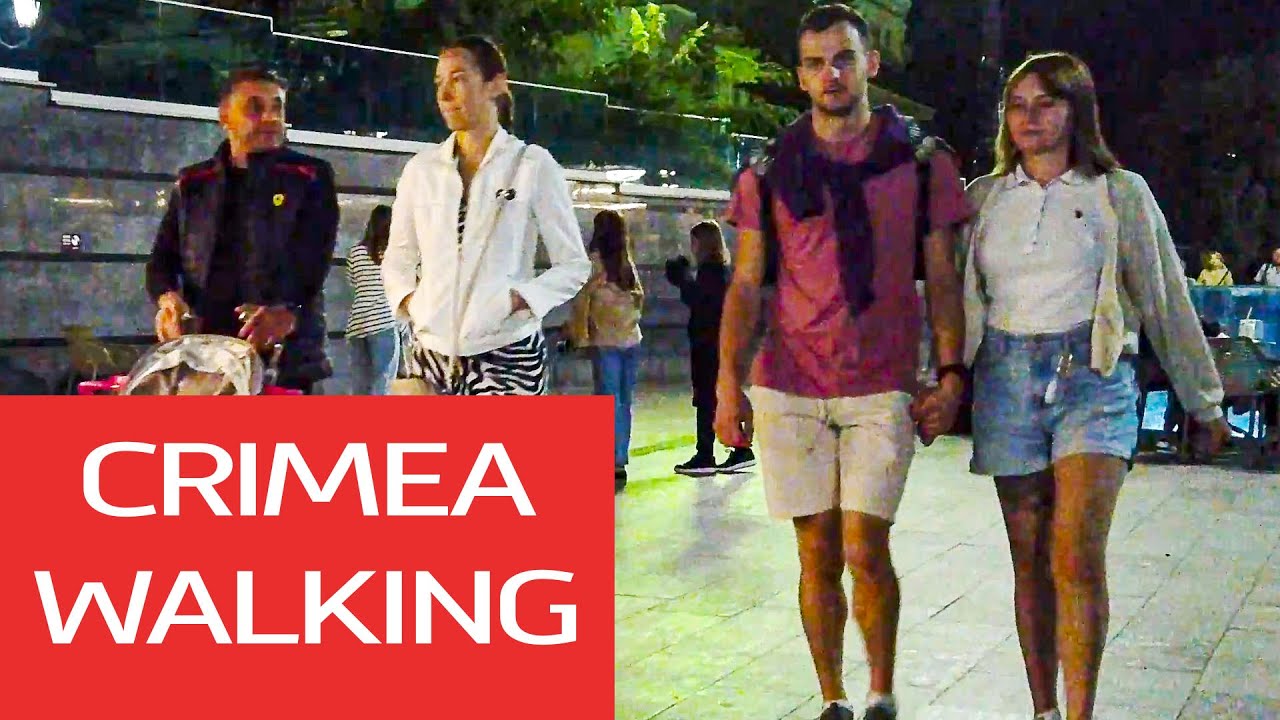 Crimea Night Yalta. Crimea walking tour 4k. Crimea today. Crimea location. Crimea nature. Crimea 4k.